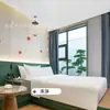 Muebles para Hotel Tao Rui Personalización Hotel de Negocios Casa de Huéspedes Cama Casa de Campo Cama para Remodelación Taburete al Pie de la Cama Estructura de Cama Caja de Cama Mesita de Noche