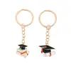 Llavero Colgante Sombrero de Graduación Libros Creativos AliExpress tume Temporada de Graduación Transfronteriza Accesorios para Bolsos