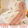 Colcha de Algodón Otoño e Invierno Terciopelo de Leche Forro Polar de Invierno Acolchada Cálida Colcha de Invierno Terciopelo de Cordero Colcha Individual para Dormitorio Estudiante