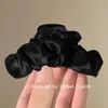 Presilha de Cabelo com Toque de Luxo, Presilha Grande de Tubarão para a Parte de Trás da Cabeça, Grampo de Cabelo com Laço para Penteados Presos, Adequado para Cabelos Grossos