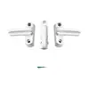 Cierre de seguridad de plástico y acero para ventana, para protección infantil, limitador universal antirrobo, ventana abatible de acero inoxidable