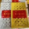 Dinheiro Perfurado Personalizado para Oferendas em Túmulos, Papel Moeda de Cobre Perfurado Amarelo, Oferendas de Fogo para Funerais, Papel Perfurado, Dinheiro Fantasma