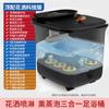 Cubo para Pies Automático Eléctrico Masaje Hogar Calefacción Temperatura Constante Fumigación Burbuja Lavabo para Pies Cubo Alto y Profundo Artefacto Baño de Pies