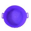 Plato de Silicona para Freidora de Aire de Venta Caliente Transfronterizo Bandeja de Silicona para Freidora Bandeja para Hornear Aislada Molde para Pastel Freidora Interior