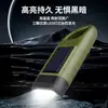 Linterna Potente de Luz Solar, Lámpara de Iluminación Multifuncional Generadora de Energía por Manivela, Fuente de Luz LED Portátil para Camping al Aire Libre y Emergencias