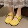 Chanclas de Perlas para Primavera y Verano con Diseño Hueco para Personas Menudas, Zapatos sin Cordones con Punta Cerrada, Transpirables, Nuevo Estilo de Moda para Mujeres