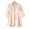 Camiseta Casual de Verano para Mamá, Ropa de Abuela para Mujeres de Mediana Edad y Mayores, Traje de Manga Corta, Ropa de Suegra, Tops de Nuevo Estilo