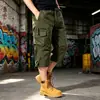 Artículos en stock Pantalones Deportivos de Verano para Hombre Resistentes al Desgaste Pantalones de Siete Puntos Casuales Holgados de Pierna Recta Pantalones de Trabajo para Exteriores Pantalones Cortos para Hombre