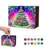 Pintura de Diamantes Transfronteriza Personalizada Hecha a Mano DIY Diamante Completo Imán para Refrigerador Posavasos de Diamante Navideño Colgante Colgante Adornos Colgantes