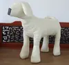 Modelo para sesiones de fotos, modelo de gato de PU para mascotas, ropa para gatos, accesorio de exhibición de disfraz de perro estático, modelo suave de perro