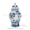 Jingdezhen Cerámica Azul y Blanca Creativa Hecha a Mano Florero Sala de Estar Hogar Hotel Alojamiento Rural Más Tarro General Decoración Arreglo de Flores Adornos