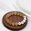 Pulsera Elástica de Dulce Temperamento Dopamina para Primavera y Verano, Pulsera de Color Caramelo, Hermosa Clásica de Moda, Nuevo Diseño Creativo