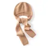 Elegante y versátil conjunto de sombrero y bufanda estilo coreano, nueva colección otoño/invierno, gorro de punto de cachemira liso para mujer, con protección para el cuello