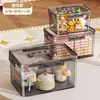 Caja de almacenamiento para accesorios de comida para bebés, biberones extragrandes, productos para bebés de gran capacidad, pañales, caja de almacenamiento de juguetes para el hogar