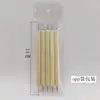 Comercio Exterior Herramienta Transfronteriza para Cerámica Juego de Cuchillos para Escultura en Arcilla Plastilina Arcilla Plástica Cuchillo para Escultura en Arcilla Esponja Pincel de Cerámica Plástico