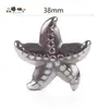 Pedra Biliar Preta Pingente Assimétrico Multiestilo Acessórios para Joias DIY Colar Pulseira Semi-Acabados Estilo Rocha Estiloso