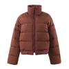 Roupas Europeias e Americanas 2022 Inverno Novo Estilo Gola Alta Zíper Jaqueta Pão À Prova de Vento e Frio Jaqueta de Algodão Jaqueta Quente Atacado