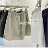 Verano Nueva Falda Deportiva Americana Falda de Diseño Elástico Holgada Ropa de Trabajo para Mujer Adelgazante Cuerpo en Forma de Pera