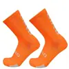 Calcetines de Ciclismo de Verano, Calcetines Deportivos para Bicicleta, Transpirables, Absorbentes de Sudor, Calcetines de Compresión Antiolor para Correr, Calcetines de Baloncesto de Media Caña