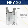 Cilindro Neumático de Dedo Tipo Y HFY10/HFTY16/20/25/32/6 puntos de Apertura y Cierre Pinza Neumática Manipulador de Pinza Pequeña