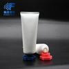 Nuevo seis 150ml tapa de esquina cuerpo de manguera cosmética leche crema tubo de PE acondicionador tapa abatible hexagonal