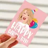 Cartão de Cumprimentos de Aniversário Temu Xiyin com Envelope Explosões Transfronteiriças Cartão de Cumprimentos Musical para Aniversário de Irmãs Presentes de Aniversário