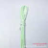 Fábrica de Corda de 4mm Fornecimento Direto da Fábrica Colorida Trançada Poliéster Fio Cardado Acessórios para Vestuário e Calçados Fábrica