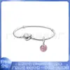 Panjia Nova S925 Cobre Branco Banhado a Prata Série Galáxia Romântica de Verão Lua do Amor Pingente da Moda Pulseira DIY