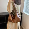 Bolsos de Moda Transfronterizos para Mujer de Gran Capacidad Bolso de Hombro Versátil Estilo Coreano Retro Bolso para Mujer Elegante Bolso Cruzado Venta al por Mayor de Comercio Exterior