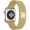 Adequado para Pulseira Apple Watch iWatch Pulseira de Relógio Samsung Huawei Metal de Cinco Contas Moda S10 S11 Pulseira de Relógio