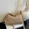 A bolsa da moda deste ano: Nova coleção outono de 2026, bolsa de ombro feminina retro fosca, bolsa transversal casual e sofisticada