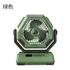 Ventilador Oscilante Exterior de Alta Velocidad 100 Velocidades Modelo Nuevo 2026 Transfronterizo 6 Pulgadas con Iluminación, Pantalla Digital, Ventilador de Camping de Gran Capacidad