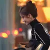 2026 Nuevo Modelo Estilo Igual al de Zhao Lusi "Let Me Shine" Pinza Triangular para el Cabello para Mujer, Pinza de Tiburón para Cabello Grueso, Sensación de Alta Gama