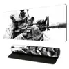 Mouse Pad Grande Longo Soldado Assalto Temu Transfronteiriço, Mouse Pad Longo de Superfície Fina Lisa