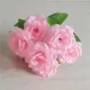 Flores de rosa simuladas, accesorios de baile, ramo para sostener, ramo de lirios para coro, flor estilo entrada deportiva