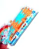 Pegatina acrílica para refrigerador, caricatura personalizada, animación, ciudad creativa, regalo creativo, pegatina magnética conmemorativa, pegatina magnética suave tipo gota