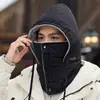Gorro Cálido de Invierno Todo en Uno con Protección para Orejas para Hombres y Mujeres Máscara Antiviento para Ciclismo Más Terciopelo Espesado Capucha de Protección para el Cuello de Esquí