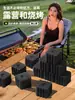 Carbón de Quema Rápida para Barbacoa, Carbón de Madera Frutal sin Humo, Carbón Doméstico, Carbón Redondo y Cuadrado para Preparar Té, sin Humo