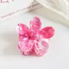 Pinza de Flor con Gradiente de Mármol Transfronteriza Personalidad de Moda Pinza de Tiburón Nueva Pinza para el Pelo de la Parte Posterior de la Cabeza Venta al por Mayor para Mujeres