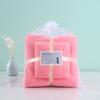 Set de Toalla y Toalla de Baño con Patrón de Piña, Set de Dos Piezas de Coral Fleece Engrosado, Venta al por Mayor de Regalos