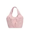 Bolso de Mano para Mujer de Nuevo Estilo Transfronterizo con Múltiples Bolsillos, Bolsa de Gimnasio de Gran Capacidad, Bolso de Lentejuelas, Bolso de Hombro