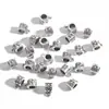 Cuentas Espaciadoras de Aleación de Plata Antigua Galvanizada Decoración Hecho a Mano DIY Cadena para Colgar Cinturón Pendientes Cilíndricos Pulsera Collar Cadena de Teléfono Móvil Accesorios