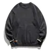 2025 Novo Inverno Tricô Preto Masculino Estilo Japonês Tricô Trançado Tops Masculinos Tricô Solto Outono e Inverno