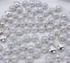 Botões de Pérola 6mm 8mm Botões Mini Pequenos Botões Decorativos para Bebê Botões para Roupas de Boneca de Pano Pequena BJD Acessórios