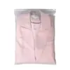 Bolsa con cierre esmerilada de CPE Bolsa de embalaje para ropa Doble cara esmerilada 12 Pares de calcetines de seda Ropa Bolsa para ropa Bolsa con cierre Zip Lista para la venta
