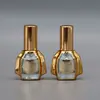 Frasco de perfume avançado 12ML galvanizado roupas portátil sub-frasco de perfume requintado cosméticos spray frasco de vidro