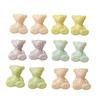 Ins Corea mismo estilo textura de arena movediza color sólido brillo oso diy resina aretes accesorios para el cabello material para carcasa de teléfono móvil al por mayor
