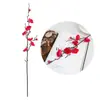 Flores Artificiales de Flor de Ciruelo, Ramos de Flores Falsas, Decoración de Escena de Boda, Arreglos Florales, Flores de Seda, Decoraciones de Flores Falsas, Venta al por Mayor de Fabricantes