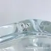 Aretes de Titanio Astmf-136 Aleación de Titanio 1.5X3 Marquise Mariposa Grande G23 Titanio Rosca Interna Aretes de Zirconia Piercing