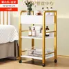 Carrinho de armazenamento pequeno especial para salão de beleza, rack de armazenamento para instrumentos de beleza, arte de unhas, carrinho de ferramentas multifuncional móvel